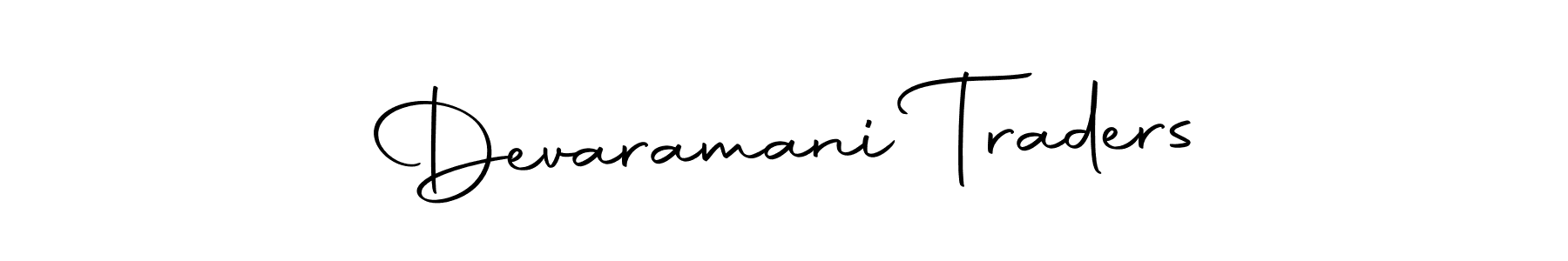 You should practise on your own different ways (Autography-DOLnW) to write your name (Devaramani Traders) in signature. don't let someone else do it for you. Devaramani Traders signature style 10 images and pictures png