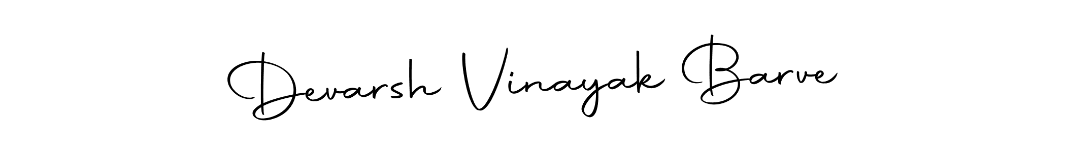 Check out images of Autograph of Devarsh Vinayak Barve name. Actor Devarsh Vinayak Barve Signature Style. Autography-DOLnW is a professional sign style online. Devarsh Vinayak Barve signature style 10 images and pictures png