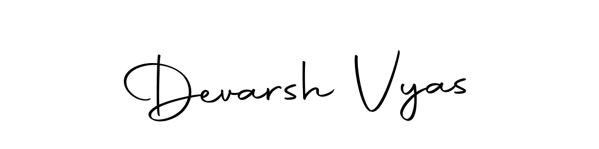 It looks lik you need a new signature style for name Devarsh Vyas. Design unique handwritten (Autography-DOLnW) signature with our free signature maker in just a few clicks. Devarsh Vyas signature style 10 images and pictures png
