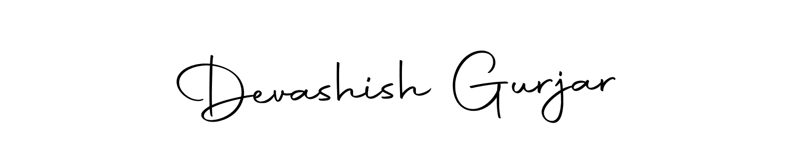 The best way (Autography-DOLnW) to make a short signature is to pick only two or three words in your name. The name Devashish Gurjar include a total of six letters. For converting this name. Devashish Gurjar signature style 10 images and pictures png