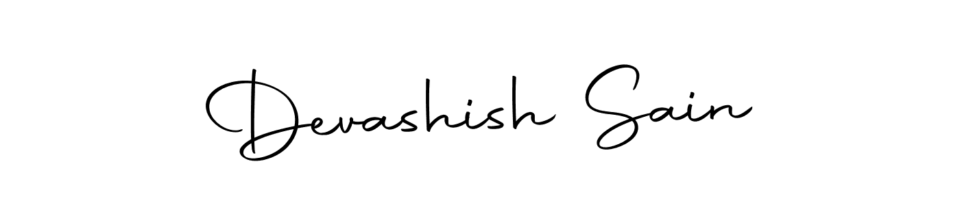 How to make Devashish Sain signature? Autography-DOLnW is a professional autograph style. Create handwritten signature for Devashish Sain name. Devashish Sain signature style 10 images and pictures png