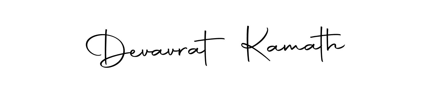 Make a beautiful signature design for name Devavrat Kamath. Use this online signature maker to create a handwritten signature for free. Devavrat Kamath signature style 10 images and pictures png