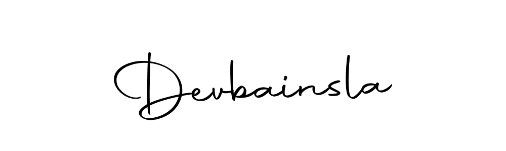 You should practise on your own different ways (Autography-DOLnW) to write your name (Devbainsla) in signature. don't let someone else do it for you. Devbainsla signature style 10 images and pictures png