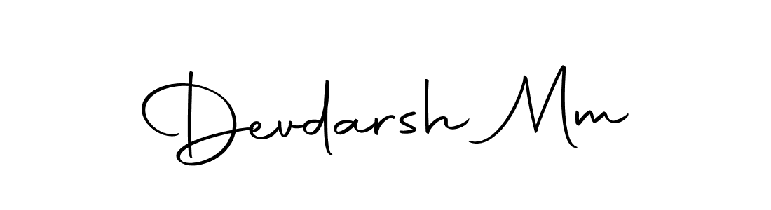 Once you've used our free online signature maker to create your best signature Autography-DOLnW style, it's time to enjoy all of the benefits that Devdarsh Mm name signing documents. Devdarsh Mm signature style 10 images and pictures png
