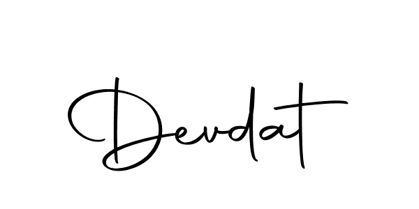How to make Devdat signature? Autography-DOLnW is a professional autograph style. Create handwritten signature for Devdat name. Devdat signature style 10 images and pictures png