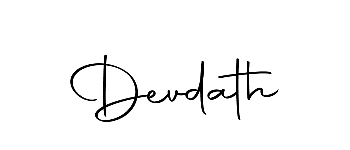 Use a signature maker to create a handwritten signature online. With this signature software, you can design (Autography-DOLnW) your own signature for name Devdath. Devdath signature style 10 images and pictures png