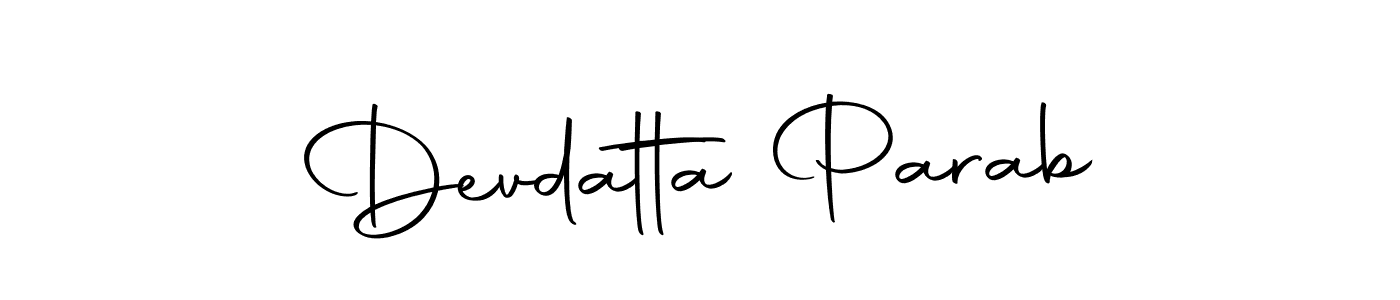 How to make Devdatta Parab signature? Autography-DOLnW is a professional autograph style. Create handwritten signature for Devdatta Parab name. Devdatta Parab signature style 10 images and pictures png