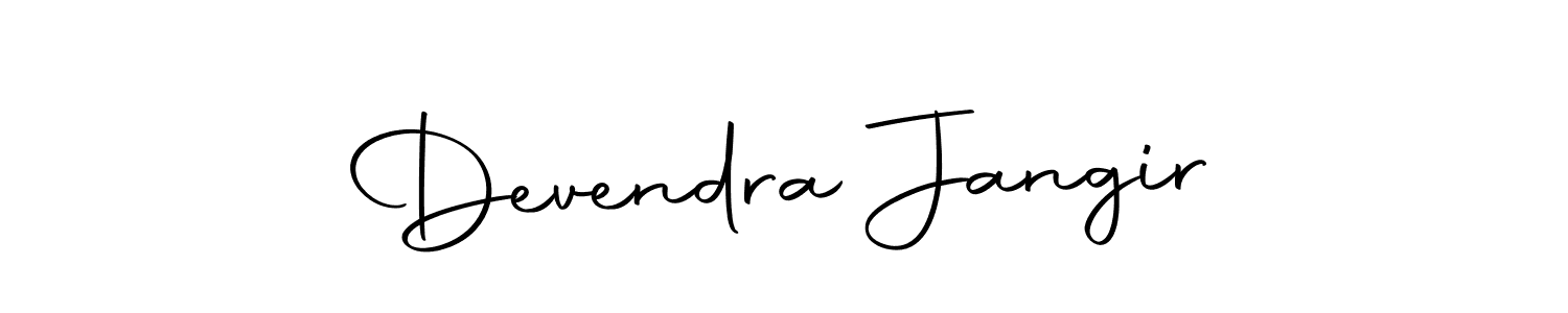 Autography-DOLnW is a professional signature style that is perfect for those who want to add a touch of class to their signature. It is also a great choice for those who want to make their signature more unique. Get Devendra Jangir name to fancy signature for free. Devendra Jangir signature style 10 images and pictures png