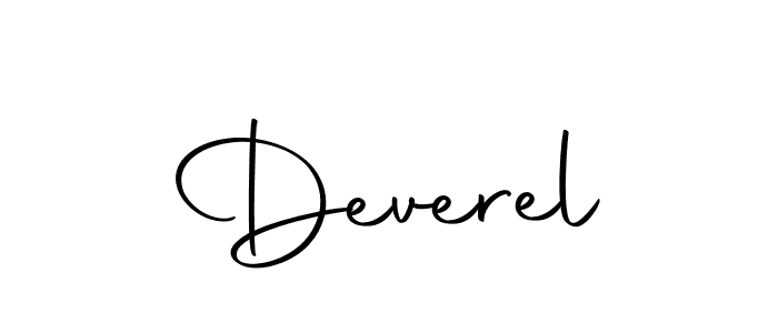 Also we have Deverel name is the best signature style. Create professional handwritten signature collection using Autography-DOLnW autograph style. Deverel signature style 10 images and pictures png