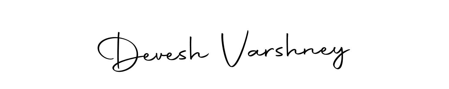 Also we have Devesh Varshney name is the best signature style. Create professional handwritten signature collection using Autography-DOLnW autograph style. Devesh Varshney signature style 10 images and pictures png