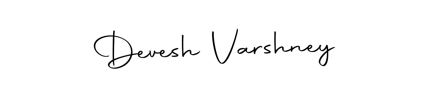 Also we have Devesh Varshney name is the best signature style. Create professional handwritten signature collection using Autography-DOLnW autograph style. Devesh Varshney signature style 10 images and pictures png