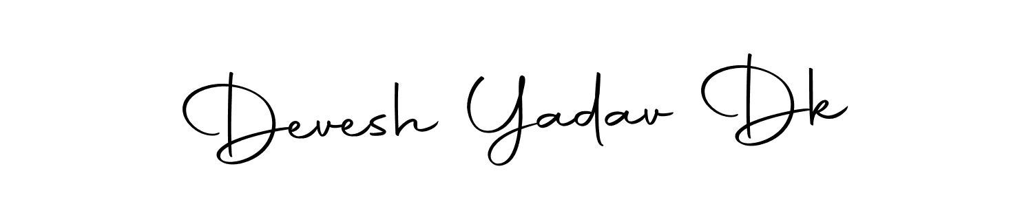 Autography-DOLnW is a professional signature style that is perfect for those who want to add a touch of class to their signature. It is also a great choice for those who want to make their signature more unique. Get Devesh Yadav Dk name to fancy signature for free. Devesh Yadav Dk signature style 10 images and pictures png