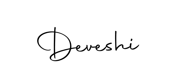 Create a beautiful signature design for name Deveshi. With this signature (Autography-DOLnW) fonts, you can make a handwritten signature for free. Deveshi signature style 10 images and pictures png