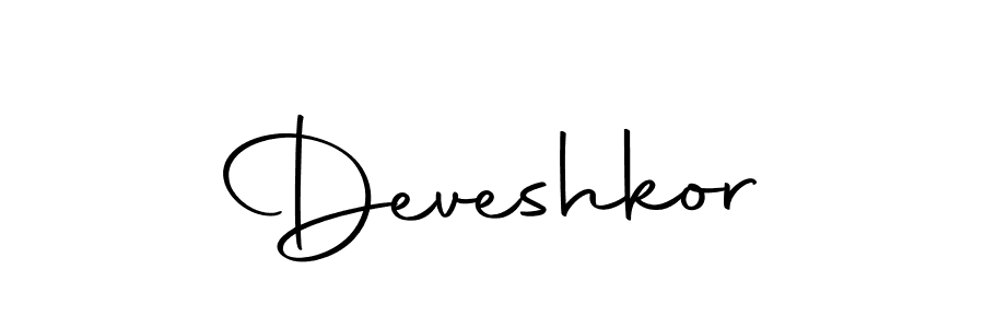 Use a signature maker to create a handwritten signature online. With this signature software, you can design (Autography-DOLnW) your own signature for name Deveshkor. Deveshkor signature style 10 images and pictures png