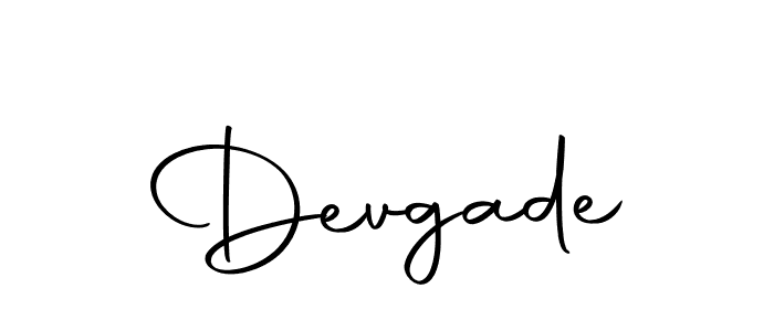 Create a beautiful signature design for name Devgade. With this signature (Autography-DOLnW) fonts, you can make a handwritten signature for free. Devgade signature style 10 images and pictures png