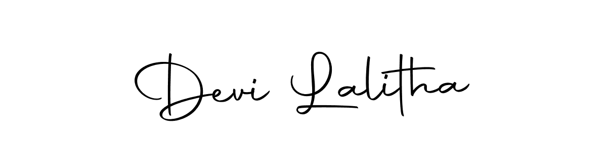 Use a signature maker to create a handwritten signature online. With this signature software, you can design (Autography-DOLnW) your own signature for name Devi Lalitha. Devi Lalitha signature style 10 images and pictures png