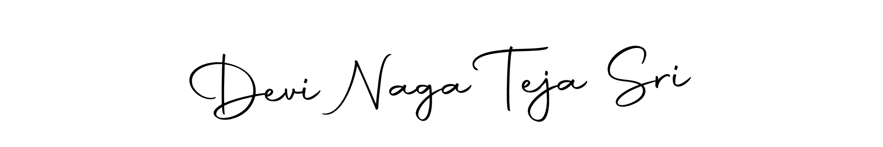 Create a beautiful signature design for name Devi Naga Teja Sri. With this signature (Autography-DOLnW) fonts, you can make a handwritten signature for free. Devi Naga Teja Sri signature style 10 images and pictures png