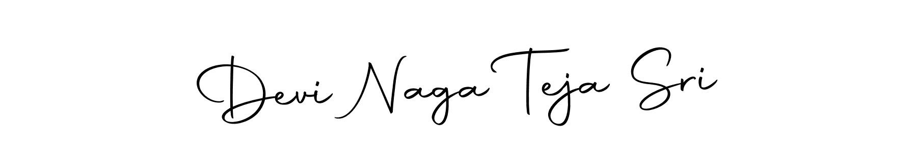 Use a signature maker to create a handwritten signature online. With this signature software, you can design (Autography-DOLnW) your own signature for name Devi Naga Teja Sri. Devi Naga Teja Sri signature style 10 images and pictures png