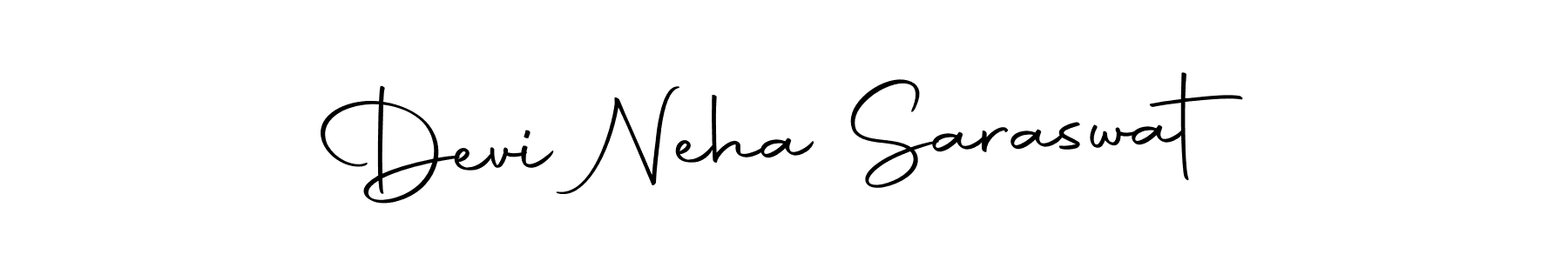 Also we have Devi Neha Saraswat name is the best signature style. Create professional handwritten signature collection using Autography-DOLnW autograph style. Devi Neha Saraswat signature style 10 images and pictures png