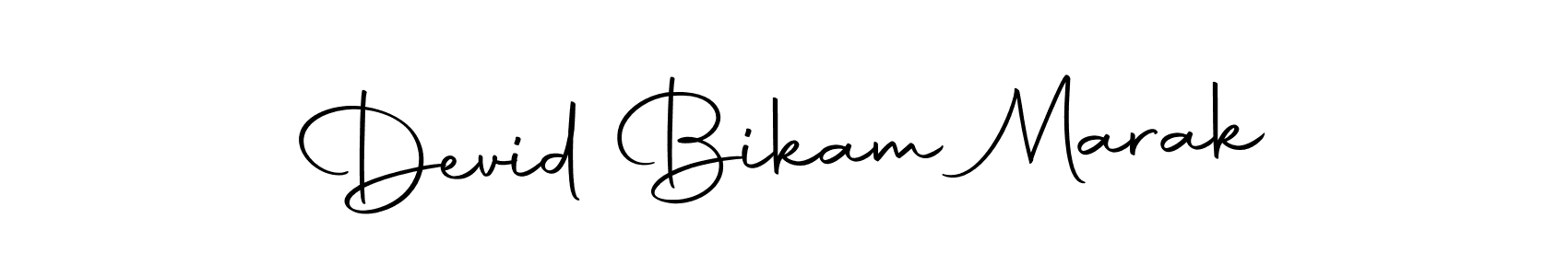 How to make Devid Bikam Marak signature? Autography-DOLnW is a professional autograph style. Create handwritten signature for Devid Bikam Marak name. Devid Bikam Marak signature style 10 images and pictures png