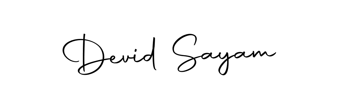 Devid Sayam stylish signature style. Best Handwritten Sign (Autography-DOLnW) for my name. Handwritten Signature Collection Ideas for my name Devid Sayam. Devid Sayam signature style 10 images and pictures png
