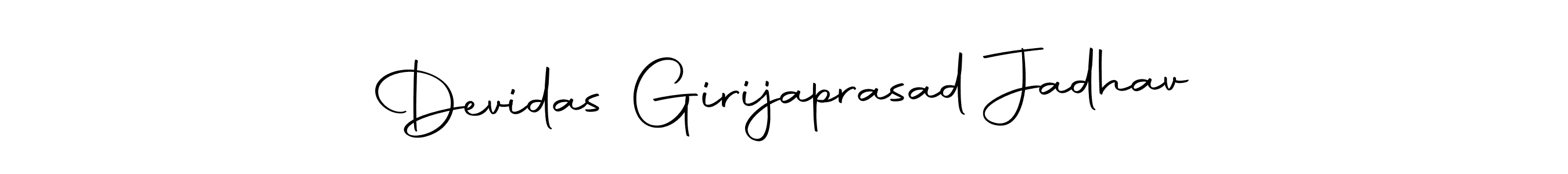 Devidas Girijaprasad Jadhav stylish signature style. Best Handwritten Sign (Autography-DOLnW) for my name. Handwritten Signature Collection Ideas for my name Devidas Girijaprasad Jadhav. Devidas Girijaprasad Jadhav signature style 10 images and pictures png