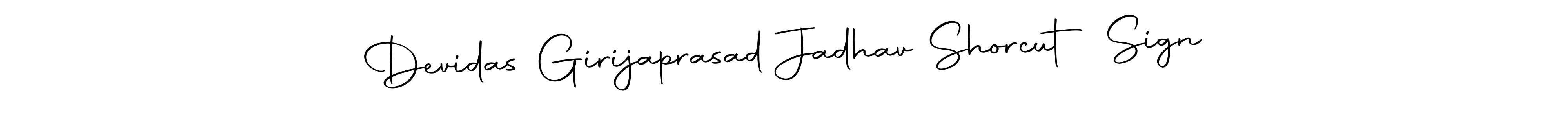 Make a short Devidas Girijaprasad Jadhav Shorcut Sign signature style. Manage your documents anywhere anytime using Autography-DOLnW. Create and add eSignatures, submit forms, share and send files easily. Devidas Girijaprasad Jadhav Shorcut Sign signature style 10 images and pictures png