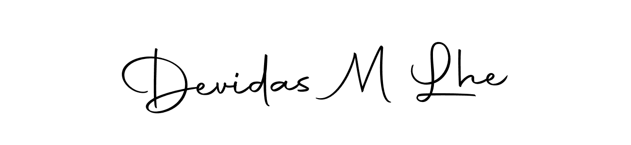 It looks lik you need a new signature style for name Devidas M Lhe. Design unique handwritten (Autography-DOLnW) signature with our free signature maker in just a few clicks. Devidas M Lhe signature style 10 images and pictures png