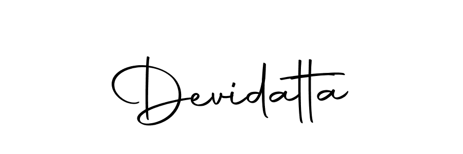 Devidatta stylish signature style. Best Handwritten Sign (Autography-DOLnW) for my name. Handwritten Signature Collection Ideas for my name Devidatta. Devidatta signature style 10 images and pictures png