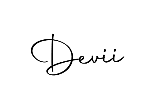 Make a beautiful signature design for name Devii. With this signature (Autography-DOLnW) style, you can create a handwritten signature for free. Devii signature style 10 images and pictures png