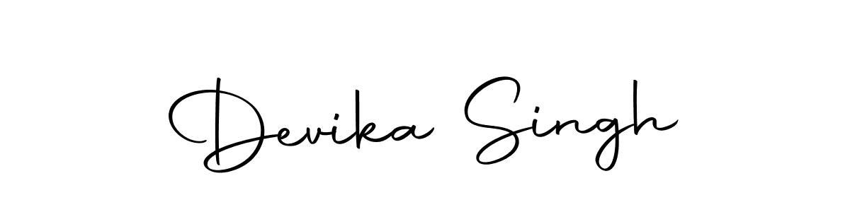 Create a beautiful signature design for name Devika Singh. With this signature (Autography-DOLnW) fonts, you can make a handwritten signature for free. Devika Singh signature style 10 images and pictures png