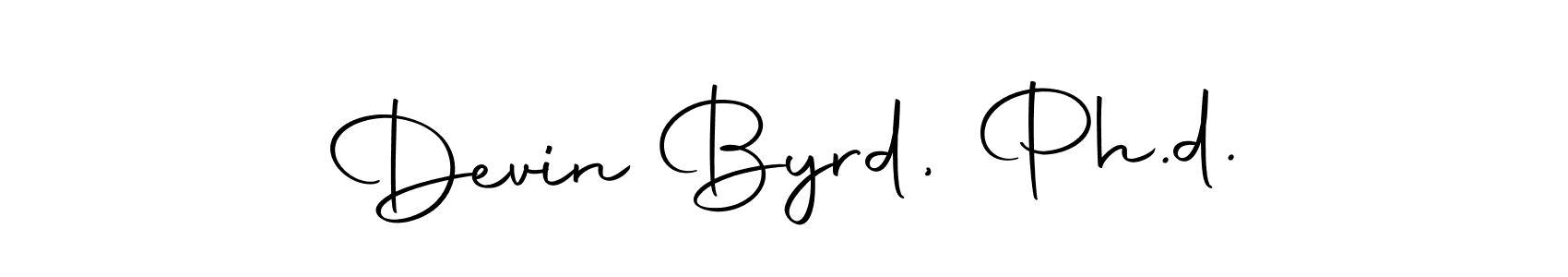 This is the best signature style for the Devin Byrd, Ph.d. name. Also you like these signature font (Autography-DOLnW). Mix name signature. Devin Byrd, Ph.d. signature style 10 images and pictures png