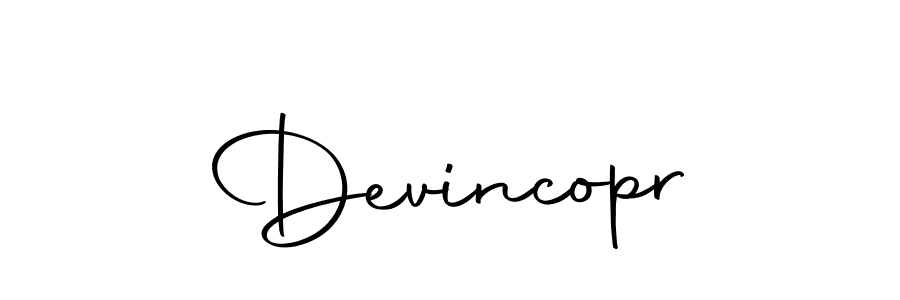 if you are searching for the best signature style for your name Devincopr. so please give up your signature search. here we have designed multiple signature styles  using Autography-DOLnW. Devincopr signature style 10 images and pictures png