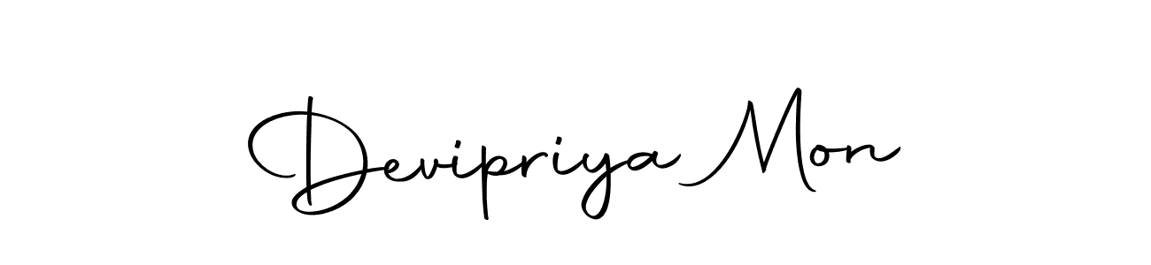 You can use this online signature creator to create a handwritten signature for the name Devipriya Mon. This is the best online autograph maker. Devipriya Mon signature style 10 images and pictures png
