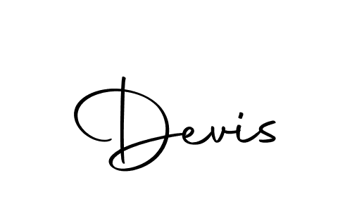 How to make Devis name signature. Use Autography-DOLnW style for creating short signs online. This is the latest handwritten sign. Devis signature style 10 images and pictures png