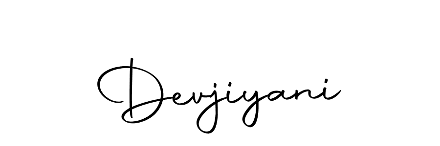 Devjiyani stylish signature style. Best Handwritten Sign (Autography-DOLnW) for my name. Handwritten Signature Collection Ideas for my name Devjiyani. Devjiyani signature style 10 images and pictures png