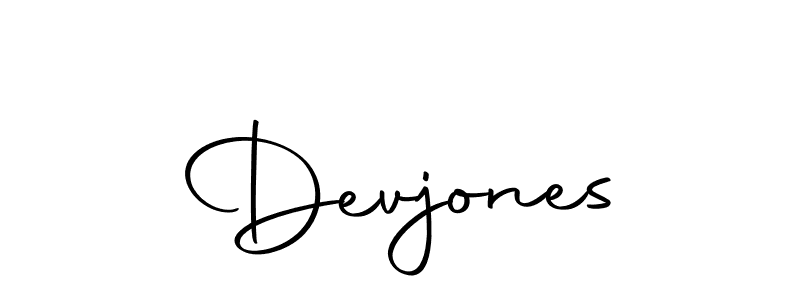 Make a beautiful signature design for name Devjones. With this signature (Autography-DOLnW) style, you can create a handwritten signature for free. Devjones signature style 10 images and pictures png