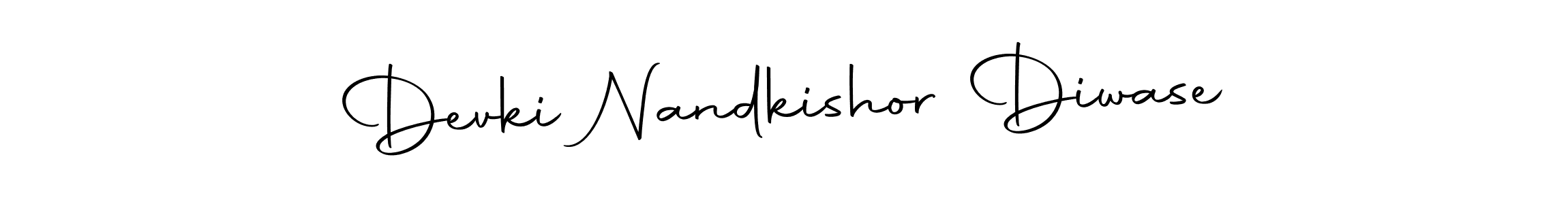 Also we have Devki Nandkishor Diwase name is the best signature style. Create professional handwritten signature collection using Autography-DOLnW autograph style. Devki Nandkishor Diwase signature style 10 images and pictures png