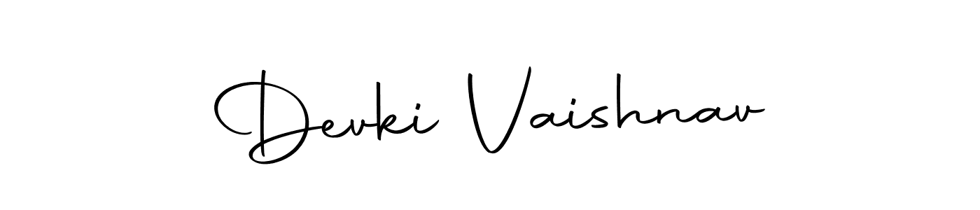 Also we have Devki Vaishnav name is the best signature style. Create professional handwritten signature collection using Autography-DOLnW autograph style. Devki Vaishnav signature style 10 images and pictures png