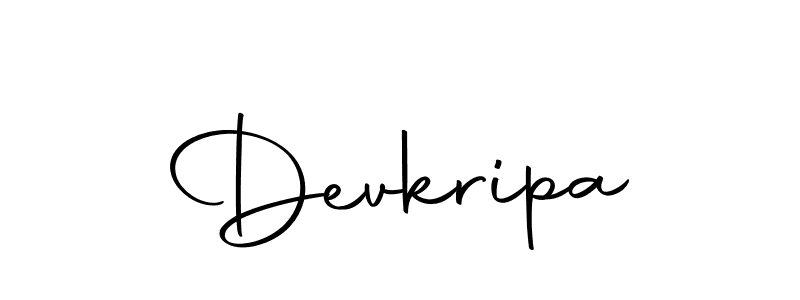 Make a beautiful signature design for name Devkripa. Use this online signature maker to create a handwritten signature for free. Devkripa signature style 10 images and pictures png