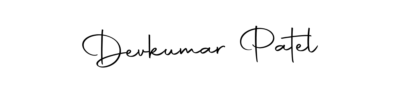 The best way (Autography-DOLnW) to make a short signature is to pick only two or three words in your name. The name Devkumar Patel include a total of six letters. For converting this name. Devkumar Patel signature style 10 images and pictures png