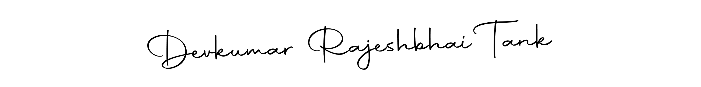 Also we have Devkumar Rajeshbhai Tank name is the best signature style. Create professional handwritten signature collection using Autography-DOLnW autograph style. Devkumar Rajeshbhai Tank signature style 10 images and pictures png