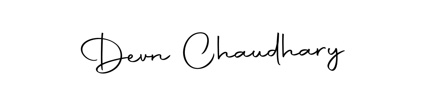 Make a beautiful signature design for name Devn Chaudhary. With this signature (Autography-DOLnW) style, you can create a handwritten signature for free. Devn Chaudhary signature style 10 images and pictures png