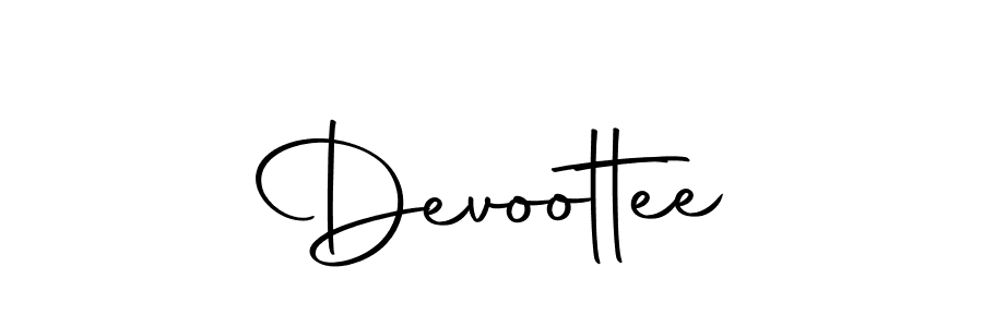 Make a beautiful signature design for name Devoottee. With this signature (Autography-DOLnW) style, you can create a handwritten signature for free. Devoottee signature style 10 images and pictures png
