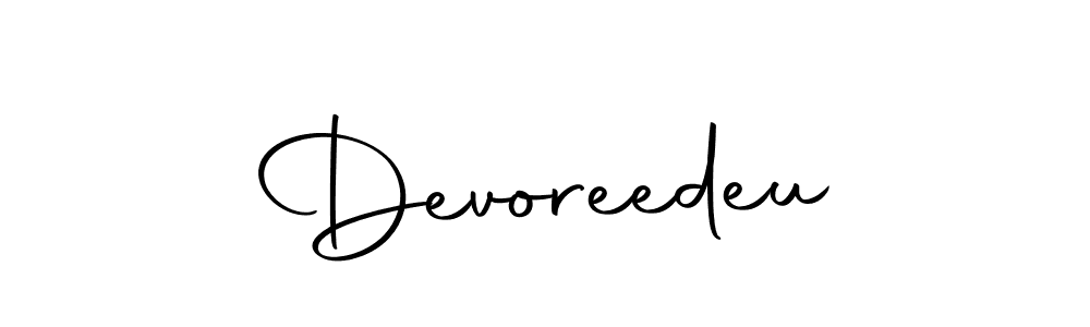 Make a beautiful signature design for name Devoreedeu. With this signature (Autography-DOLnW) style, you can create a handwritten signature for free. Devoreedeu signature style 10 images and pictures png