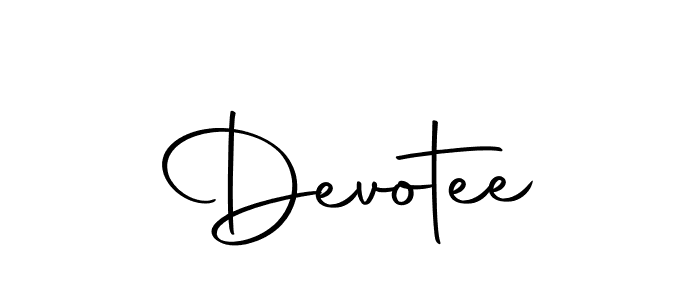 Create a beautiful signature design for name Devotee. With this signature (Autography-DOLnW) fonts, you can make a handwritten signature for free. Devotee signature style 10 images and pictures png