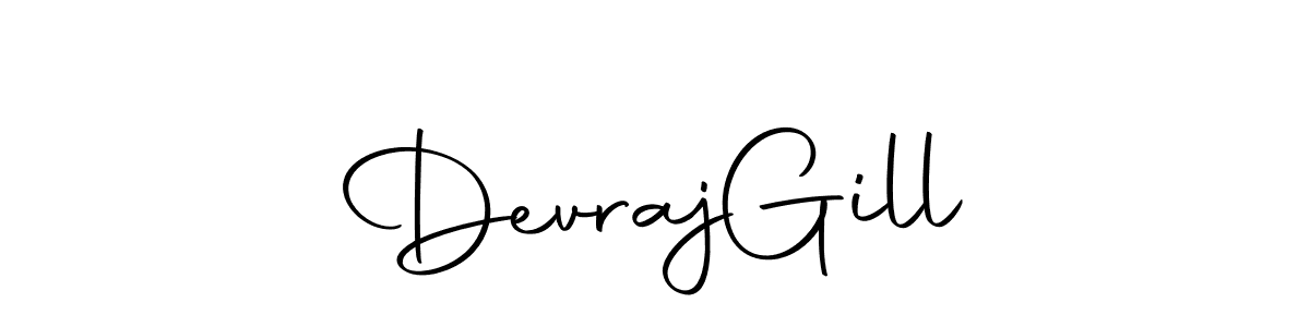 How to make Devraj  Gill signature? Autography-DOLnW is a professional autograph style. Create handwritten signature for Devraj  Gill name. Devraj  Gill signature style 10 images and pictures png