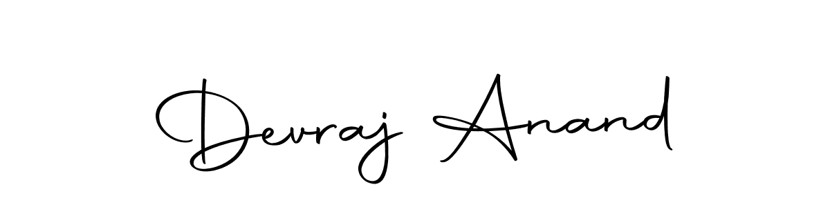 You should practise on your own different ways (Autography-DOLnW) to write your name (Devraj Anand) in signature. don't let someone else do it for you. Devraj Anand signature style 10 images and pictures png