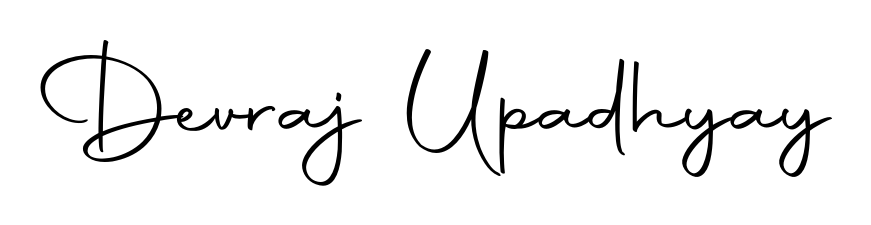 Download transparent PNG signature for name Devraj Upadhyay styled with Autography-DOLnW font. Ready to paste directly into PDF and Word agreements. Devraj Upadhyay signature style 10 images and pictures png