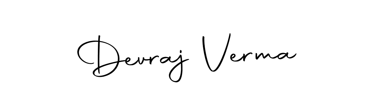 Make a beautiful signature design for name Devraj Verma. Use this online signature maker to create a handwritten signature for free. Devraj Verma signature style 10 images and pictures png